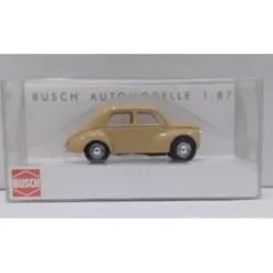 Online Busch 46500 HO Crme 1958 Gray Renault 4 CV Limousine - Your Source for Gaming Essentials Trains