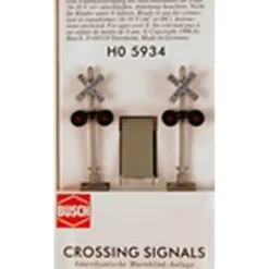 Discount Busch 5934 HO Crossing Signals (Pack of 2) - Your Source for Gaming Essentials Trains