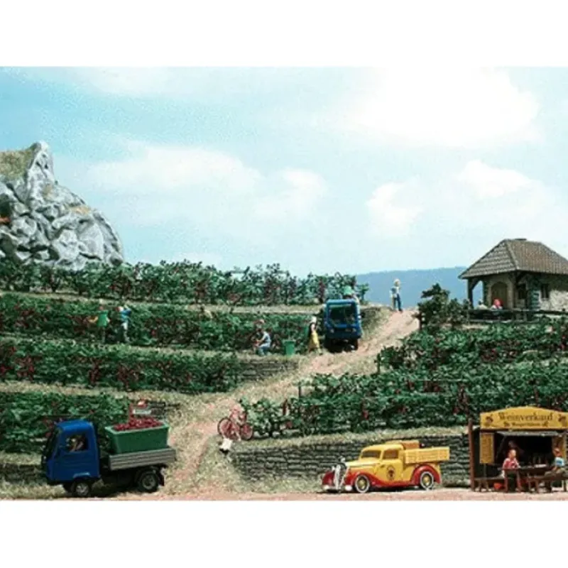 Sale Busch 1200 HO Grape Vine Field Kit - Your Source for Gaming Essentials Trains