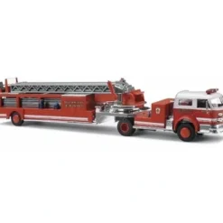 Clearance Busch 46027 HO Ladder Truck Baltimore - Your Source for Gaming Essentials Trains