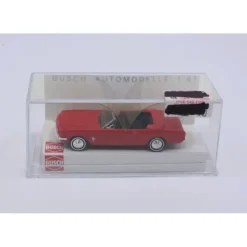 Best Busch 47500 HO Red 1964 Ford Mustang Convertible - Assembled - Your Source for Gaming Essentials Trains