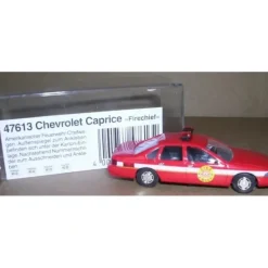 Online Busch 47613 HO Red Chevrolet Caprice US Firechief - Your Source for Gaming Essentials Trains
