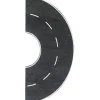 Busch 9711 HO Scale Asphalt Curved Road - Your Source for Gaming Essentials Trains