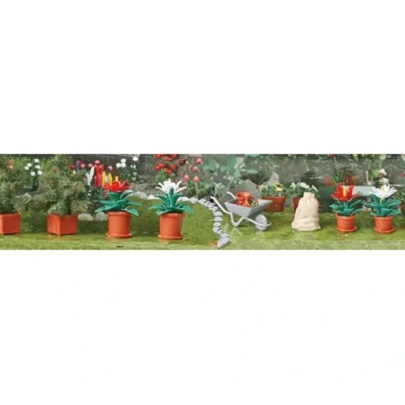 Hot Busch 1235 HO Scale Christmas Flower Set - Your Source for Gaming Essentials Trains