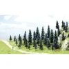 Discount Busch 6492 HO Spruce Trees 1.9"-4.3" (Set of 35) - Your Source for Gaming Essentials Trains