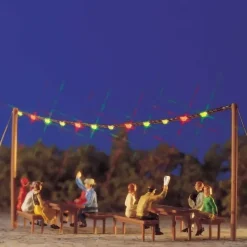 New Busch 5408 HO Summer Night Party Set Building Kit - Your Source for Gaming Essentials Trains