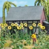 Best Busch 1261 HO Sunflower Field Set - Your Source for Gaming Essentials Trains