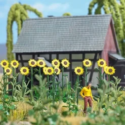 Best Busch 1261 HO Sunflower Field Set - Your Source for Gaming Essentials Trains
