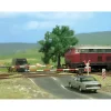 New Busch 6021 HOI Rail Level Crossing Set - Your Source for Gaming Essentials Trains