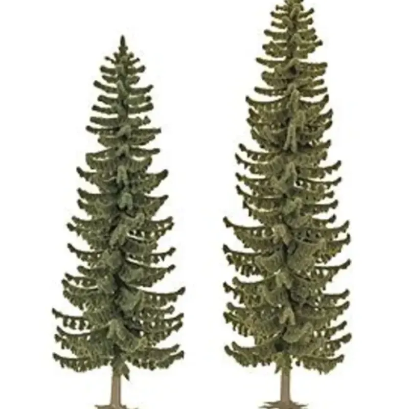 New Busch 6134 HO/TT/N Spruce Trees (Set of 2) - Your Source for Gaming Essentials Trains