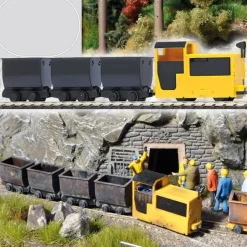 Best Busch 5000 Mine Railway HO Gauge Diesel Starter Train Set - Your Source for Gaming Essentials Trains