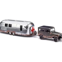 Hot Busch 43011 Toyota Land Cruiser/Trlr - Your Source for Gaming Essentials Trains
