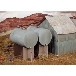 Outlet Campbell Scale Models 407 HO 18'''' Horizontal Tanks Kit - Your Source for Gaming Essentials Trains