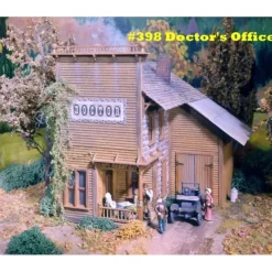 Online Campbell Scale Models 398 HO The Doctor's Office Building Kit - Your Source for Gaming Essentials Trains