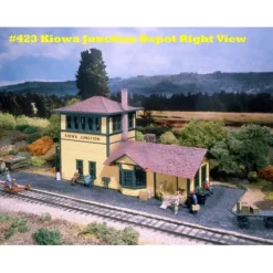 New Campbell Scale Models 423 HO Kiowa Juction Station Kit - Your Source for Gaming Essentials Trains