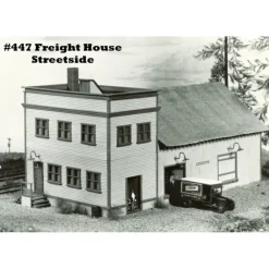 Discount Campbell Scale Models 447 HO Large Freight Station Building Kit - Your Source for Gaming Essentials Trains
