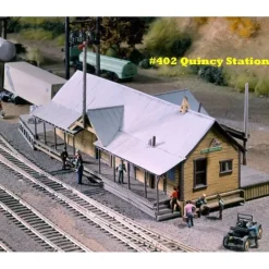 New Campbell Scale Models 402 HO Quincy Station - Your Source for Gaming Essentials Trains