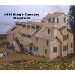 New Campbell Scale Models 439 HO King's Cannery Building Kit - Your Source for Gaming Essentials Trains