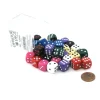 Dice-Case of 36 Deluxe Opaque Small 12mm Round Edge Dice - Assorted Colors - Your Source for Gaming Essentials