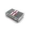 Dice>Case of 2 Large 19mm Transparent Non-Precision Dice - Red with White Pips - Your Source for Gaming Essentials