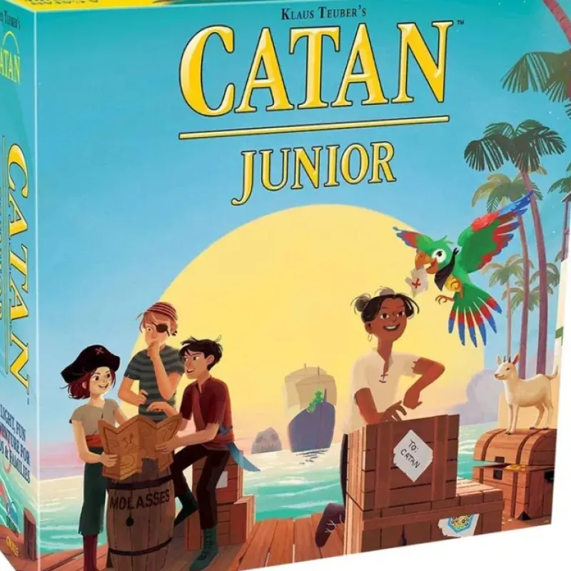Board Games-Catan: Junior Edition Standalone Board Game - Your Source for Gaming Essentials