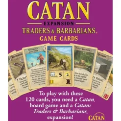 Board Games-Catan: Traders and Barbarians Expansion Replacement Game Cards - Your Source for Gaming Essentials