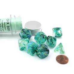 Dice-Chessex Lab Dice 6 Polyhedral 7-Die Set - Choose your color - Your Source for Gaming Essentials