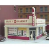 Best City Classics 114 HO Scale West End Market 3-7/8"W x 5-L1/8" x 2-3/8Building Kit - Your Source for Gaming Essentials Trains