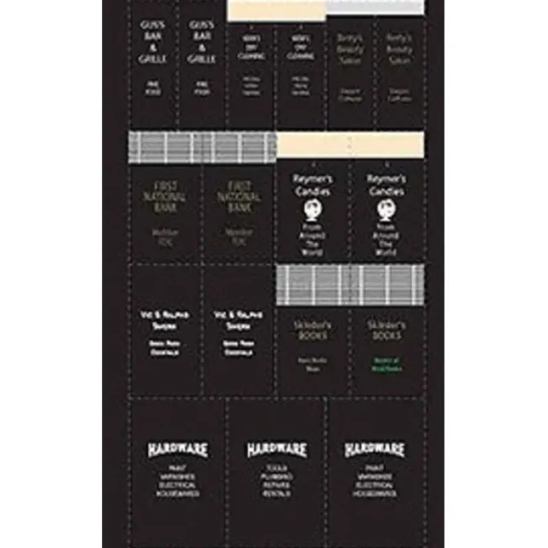 Hot City Classics 704 40s/50s Wnd Sgns 3/8-1 - Your Source for Gaming Essentials Trains