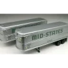 Sale Classic Metal Works 31105 HO Mini Metals Mid-States # 677A 32 Aerovan Trailers - Your Source for Gaming Essentials Trains