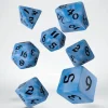 Dice-Classic Runic 7 Piece Polyhedral Dice Set - Glacier & Black - Your Source for Gaming Essentials