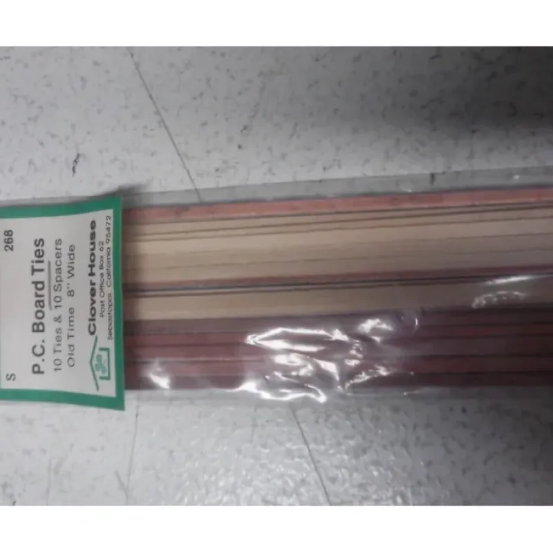 Hot Clover House 268 S Gauge P.C. Board Ties - Your Source for Gaming Essentials Trains