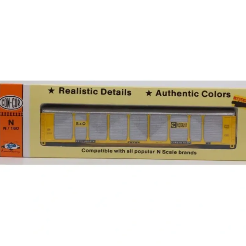 Outlet Con-Cor 0001-603009 (03) B&O Chessie System Auto Rack Car #910378 NIB - Your Source for Gaming Essentials Trains