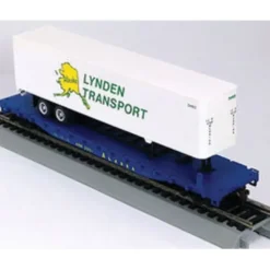 Sale Con-Cor 9424 HO Alaska Railroad 54' Flatcar with 40' Trailer Kit #2951 - Your Source for Gaming Essentials Trains