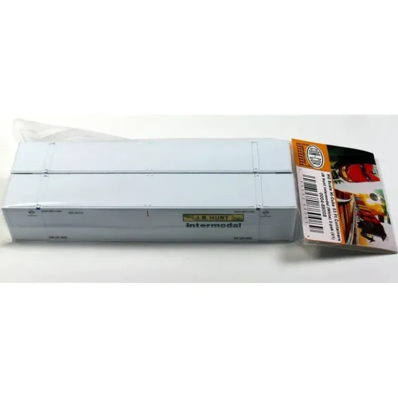 Clearance Con-Cor 0004-88008 HO J.B.Hunt 53''Sheet/Post Rivet Side Container #1(Pack of 2) - Your Source for Gaming Essentials Trains