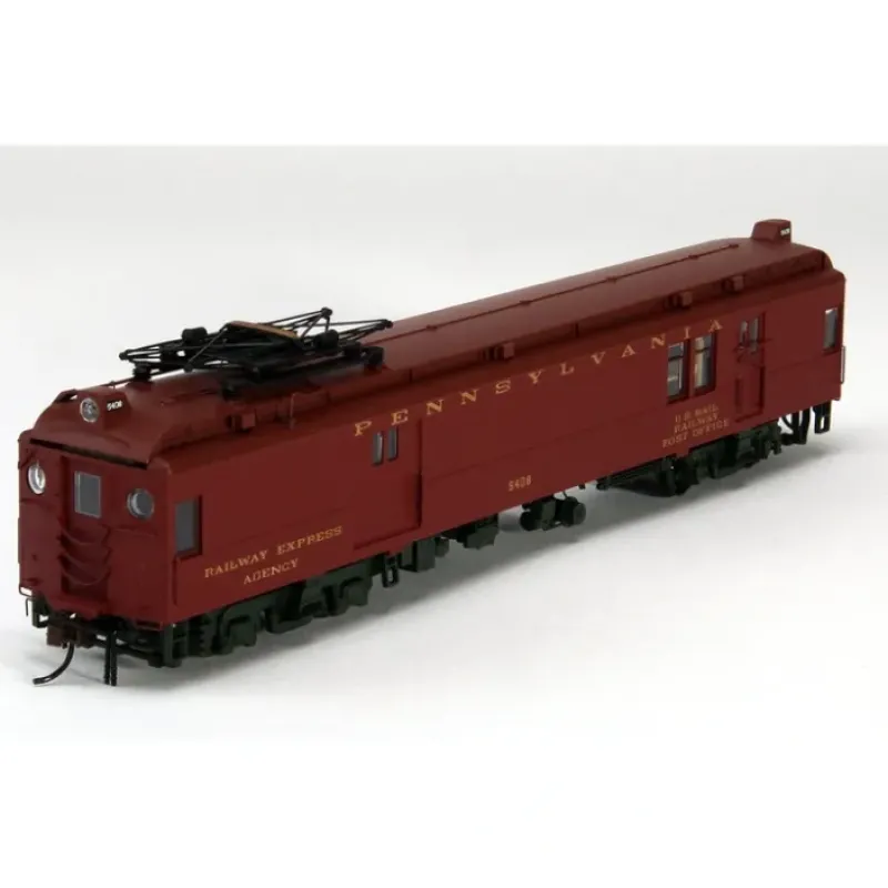 Hot Con-Cor 194575 HO PRR Electric Non-Powered mP54 MU Baggage-Mail w/Pantograph - Your Source for Gaming Essentials Trains