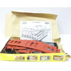 New Con-Cor 133 HO Scale Heljan Train House Stall Brick Roundhouse Building Kit - Your Source for Gaming Essentials Trains