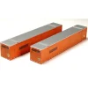 Clearance Con-Cor 488014 HO Schneider NationalMonon 53' Rivet-Side Container (Pack of 2) - Your Source for Gaming Essentials Trains