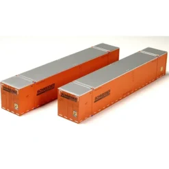 Clearance Con-Cor 488014 HO Schneider NationalMonon 53' Rivet-Side Container (Pack of 2) - Your Source for Gaming Essentials Trains