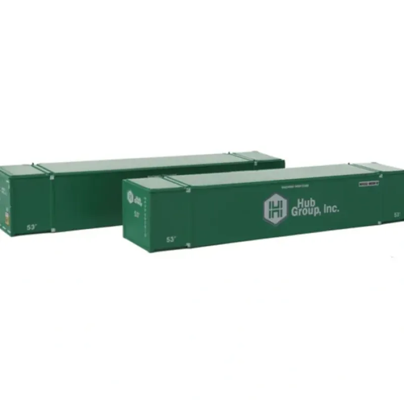 Online Con-Cor 453038 N Hub Group Monon 53' Rivet-Side Container #2 (Pack of 2) - Your Source for Gaming Essentials Trains