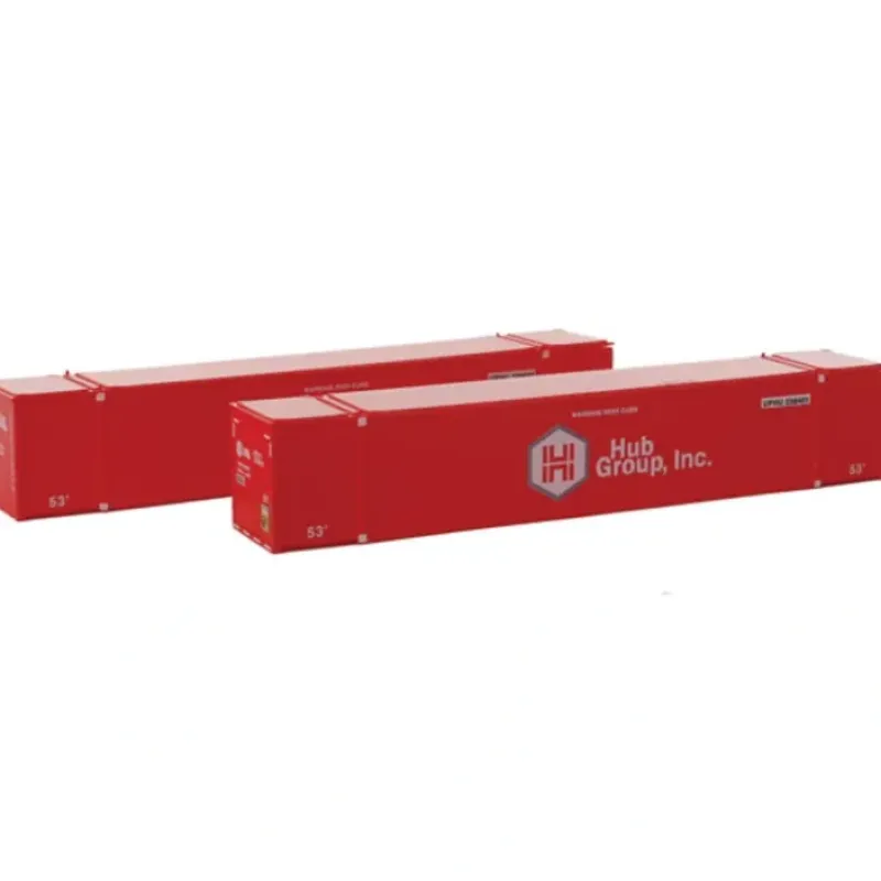 Outlet Con-Cor 453040 N Hub Group Monon 53' Rivet-Side Container #2 (Pack of 2) - Your Source for Gaming Essentials Trains