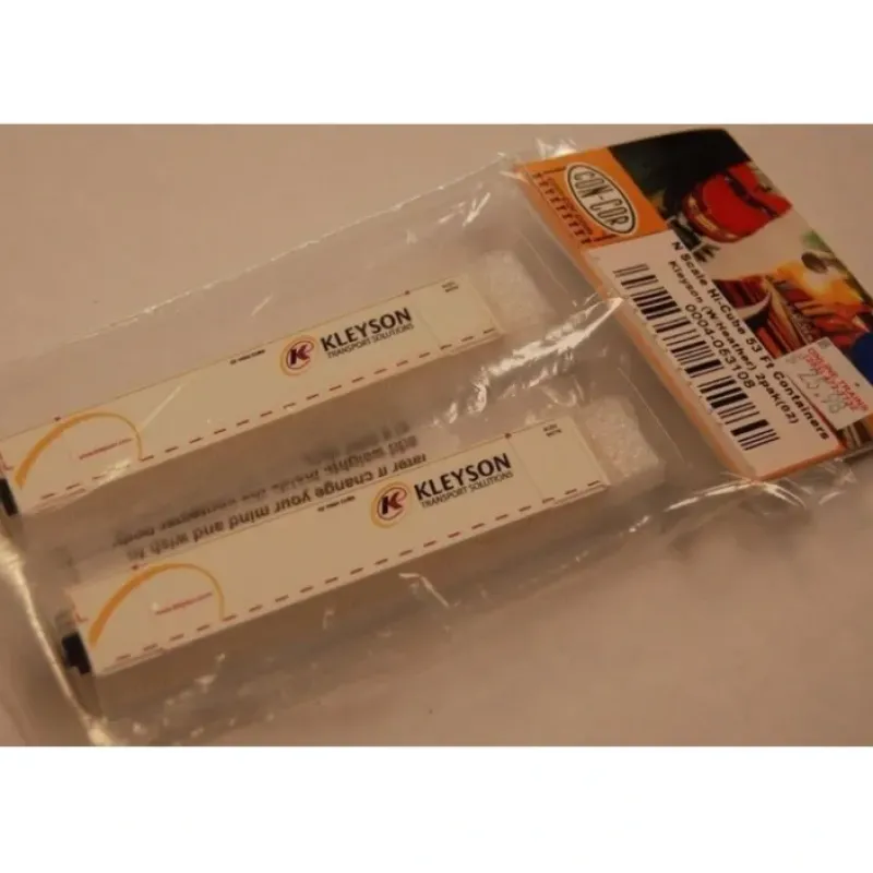 Hot Con-Cor 0004-053108 N Kleyson Trucking 53' Hi-Cube Container #2 - Your Source for Gaming Essentials Trains