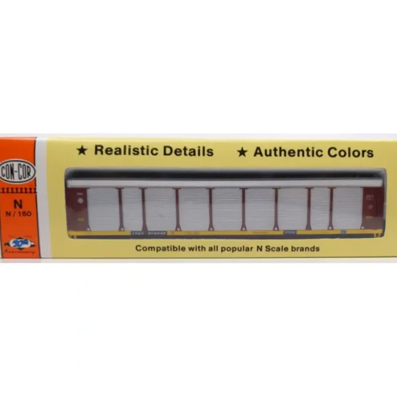 Clearance Con-Cor 0001-603013(02) N Santa Fe Auto Rack Car #978036 NIB - Your Source for Gaming Essentials Trains