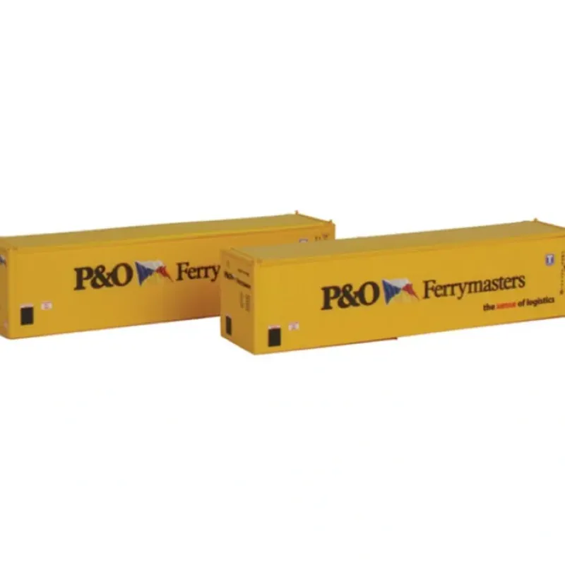 Best Con-Cor 443013 P&O Ferrymasters 40' Hi-Cube Container #1 (Pack of 2) - Your Source for Gaming Essentials