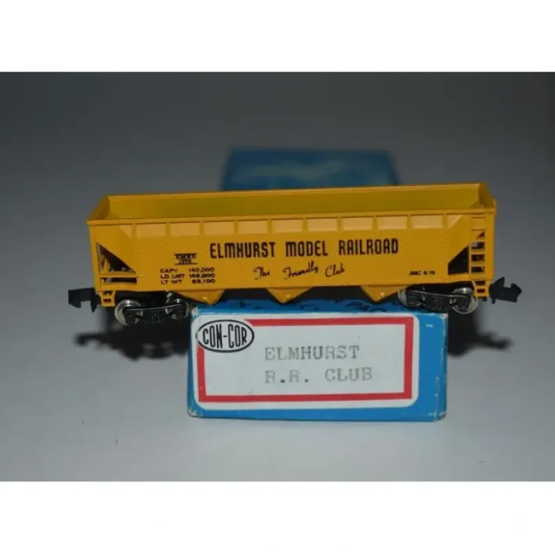 Outlet Con-Cor N Scale Elmhurst Model Railroad Gondola w/ Coal Load #1978 LN/Box - Your Source for Gaming Essentials Trains