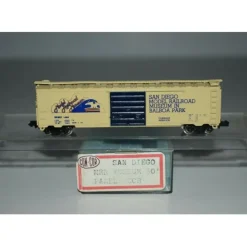 New Con-Cor N Scale San Diego Museum Box Car #1983 LN/Box - Your Source for Gaming Essentials Trains