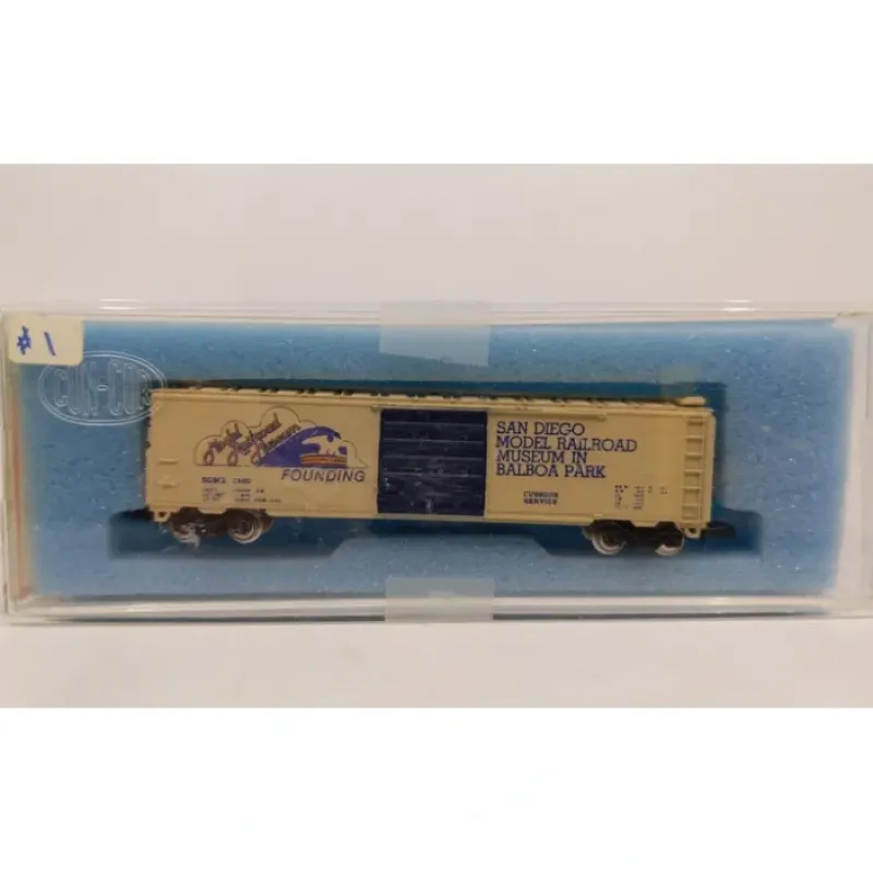 Con-Cor N Scale San Diego Museum Box Car #1982 LN/Box - Your Source for Gaming Essentials Trains