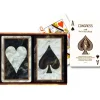 Cards-Congress Black Marble Cellutone Finish Standard 2 Pack Bridge Playing Cards - Your Source for Gaming Essentials