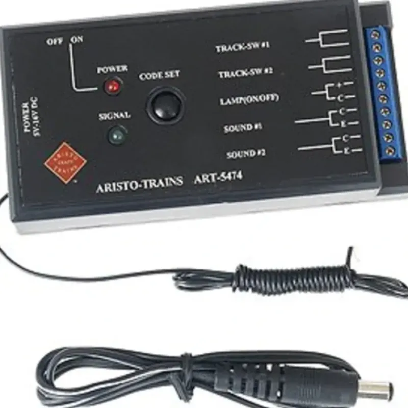 Clearance Crest 55474 Train Engineer Accessory Receiver DC/R/C Wireless Receiver - Your Source for Gaming Essentials Trains