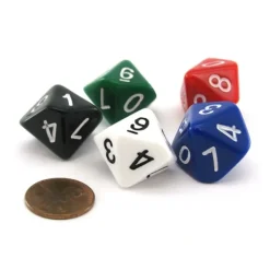 Dice-D10 Skew Dice - Choose Your Color - Your Source for Gaming Essentials